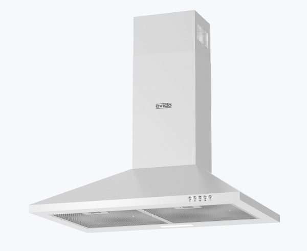 Evido TRICOL 60W fali kürtős páraelszívó 60 cm fehér - CHW6BW-1
