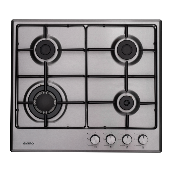 Evido VALEO 60FX gáz főzőlap WOK égővel inox - HGX6WX-2 - Image 2