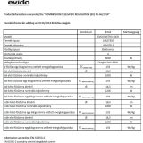Evido VETRO 60CB üvegkerámia főzőlap 60 cm fekete - HVV6TB-4 - Image 2