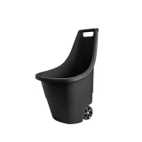 Keter Easy go breeze műanyag kerti talicska 50 l fekete - 230444