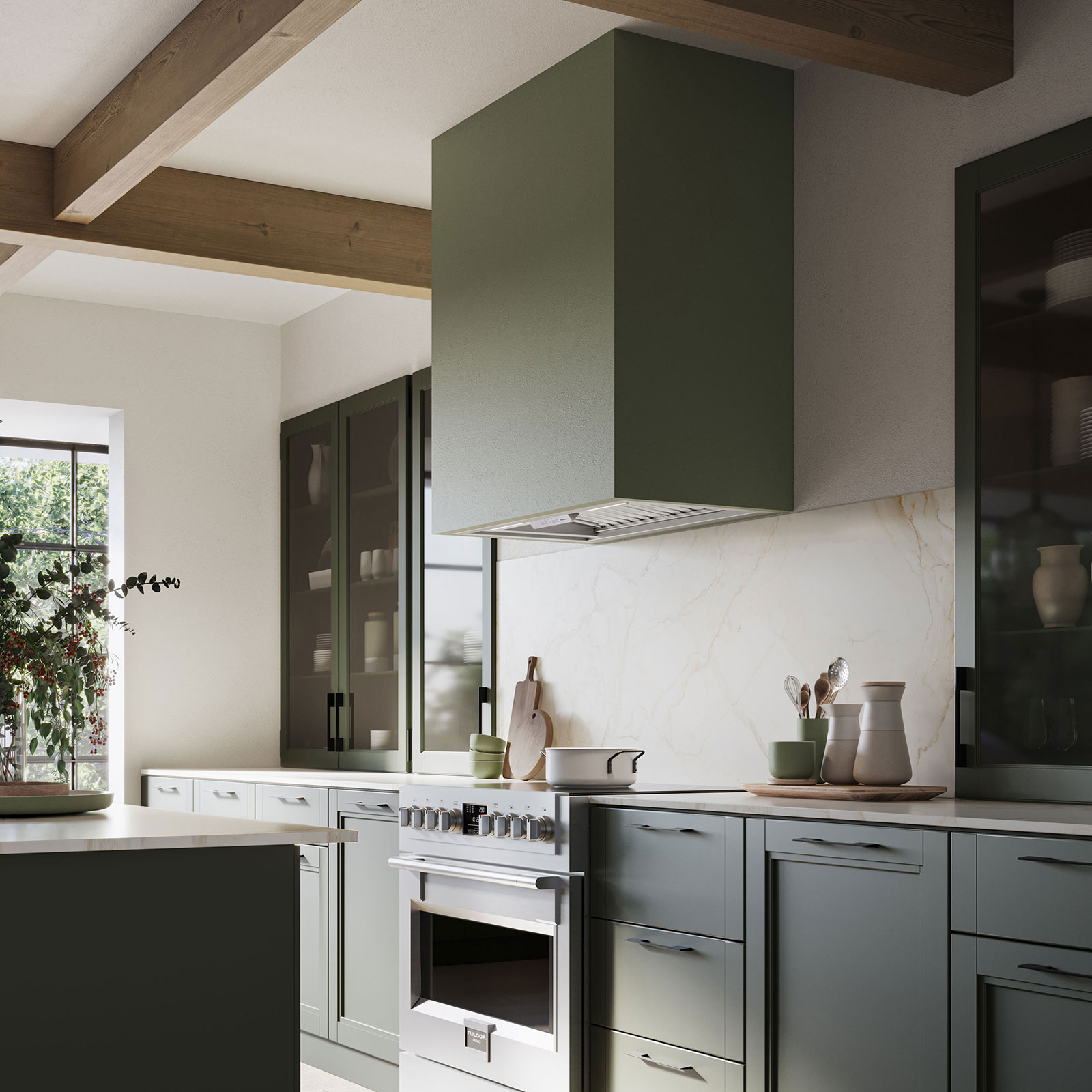 Falmec GRUPPO INCASSO PRO PLUS 80 cm beépíthető páraelszívó, inox - Image 2