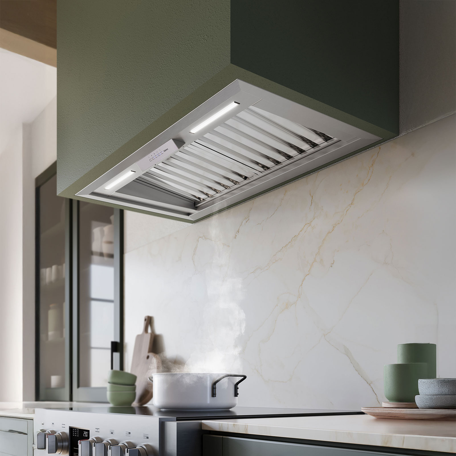 Falmec GRUPPO INCASSO PRO PLUS 80 cm beépíthető páraelszívó, inox - Image 3