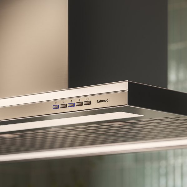 Falmec LUMEN NRS 90 cm sziget páraelszívó, inox - Image 4
