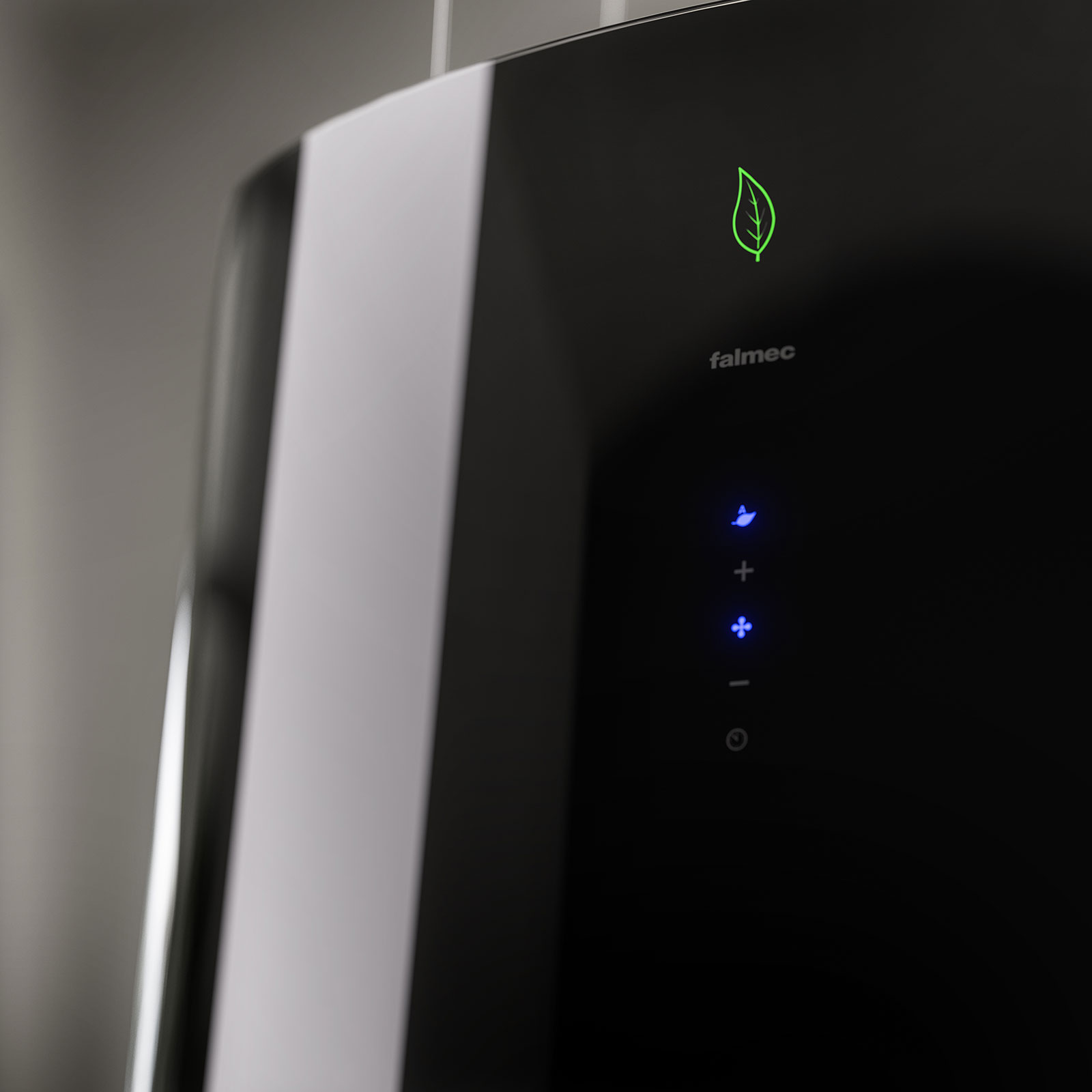 Falmec MARE E.ion 66 cm függesztett légtisztító, fekete üveg - Image 4