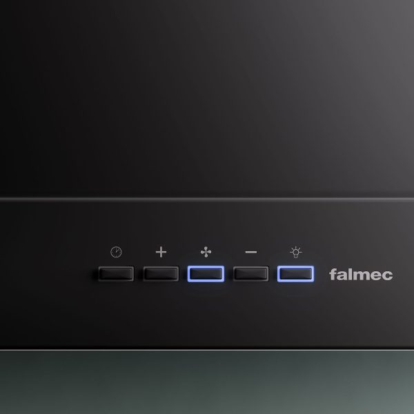 Falmec MERCURIO EVO 60 cm fali páraelszívó, fekete - Image 4
