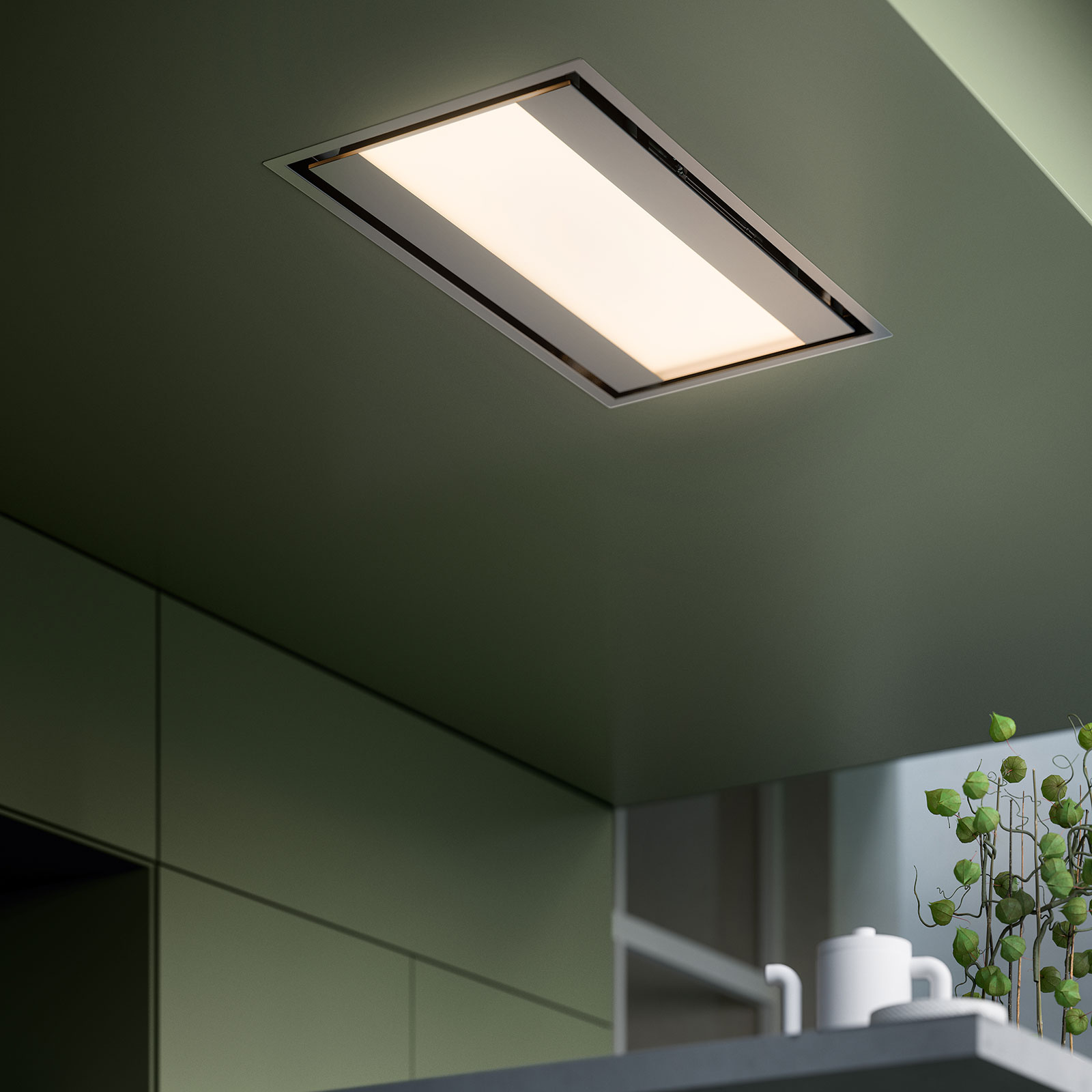 Falmec NUVOLA 90 cm mennyezeti páraelszívó, inox (motor nélkül) - Image 4