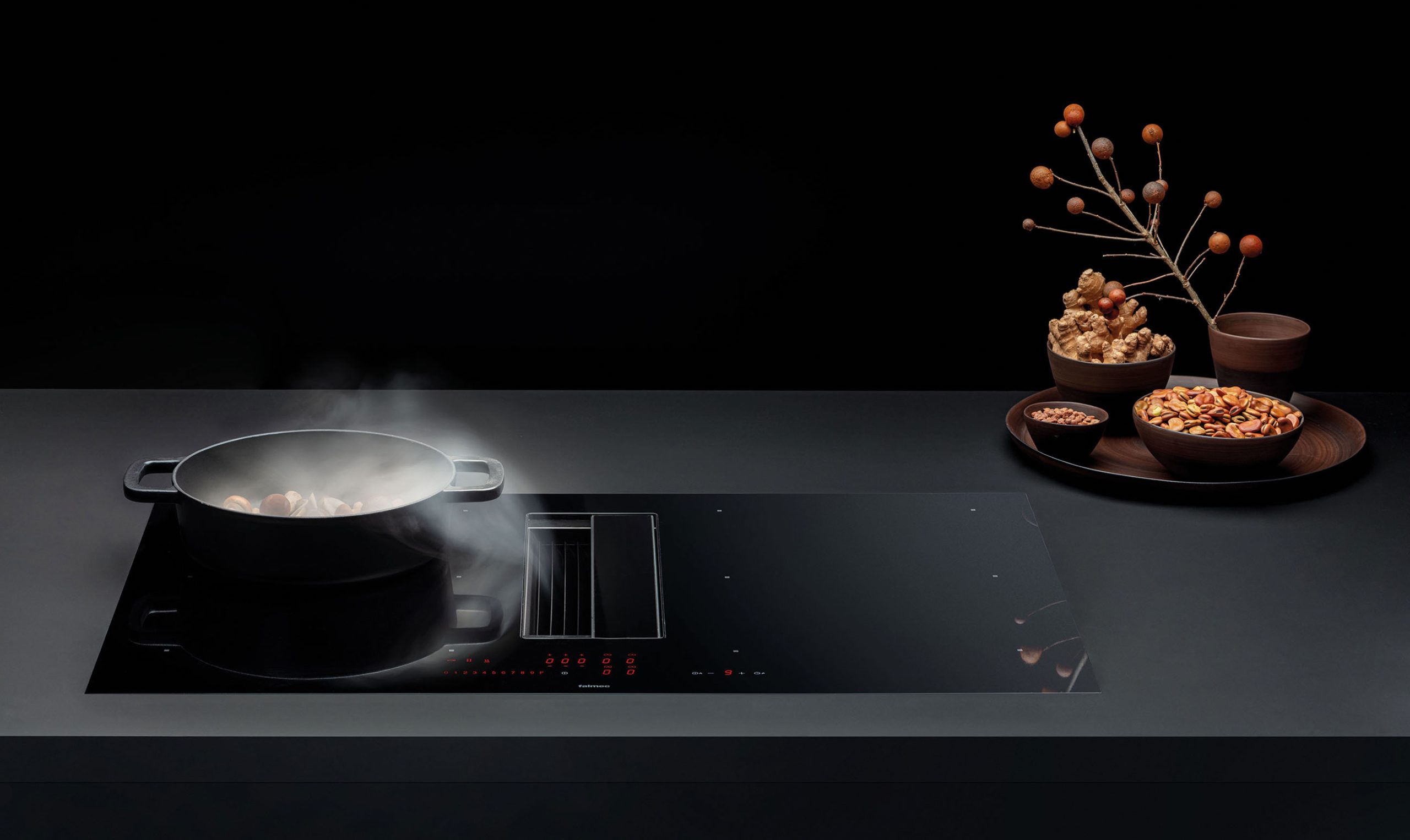 Falmec ZERO 84 cm indukciós főzőlap beépített elszívóval, 2 bridge és 2 normál zóna - Image 4