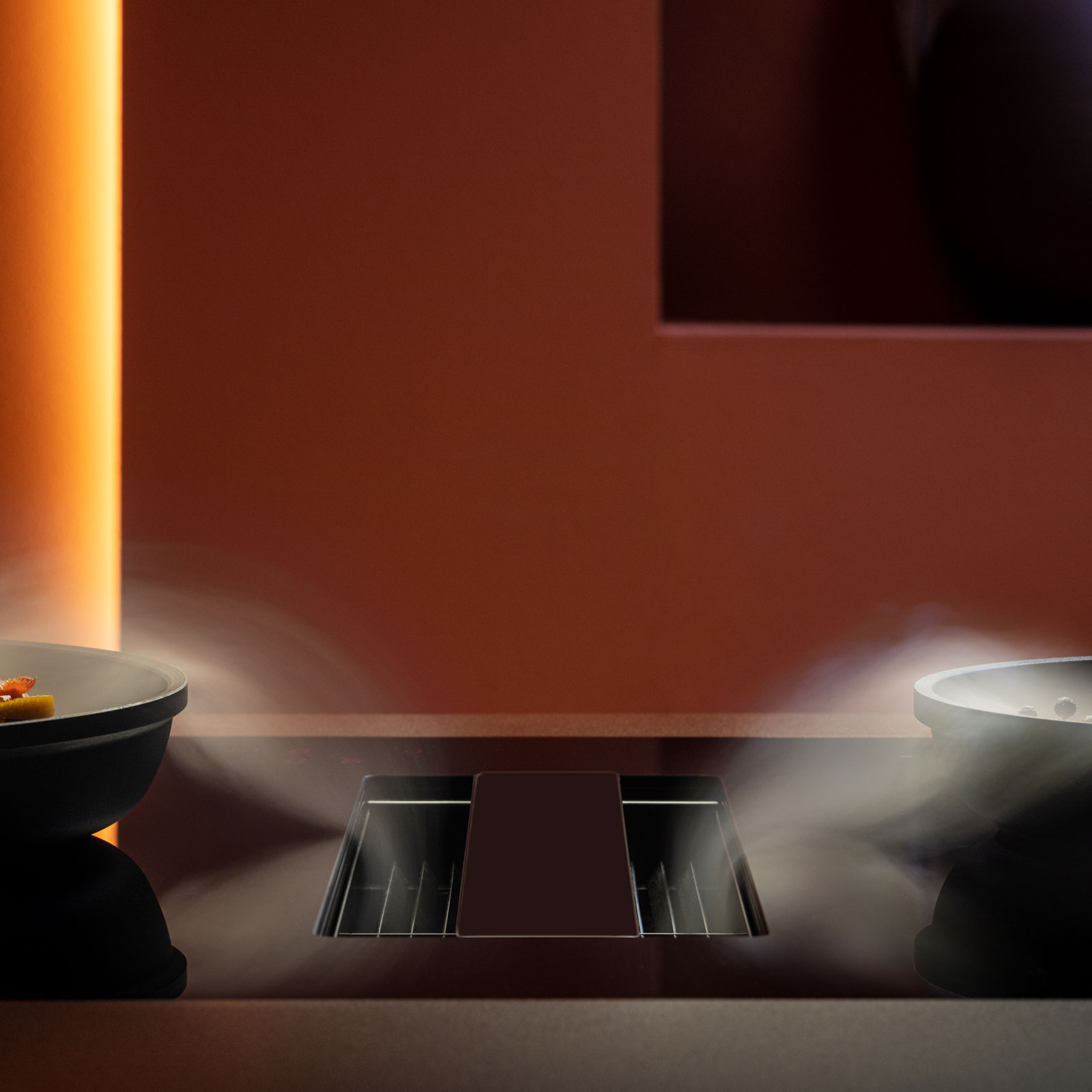 Falmec ZERO 84 cm indukciós főzőlap beépített elszívóval, 2 bridge és 2 normál zóna - Image 3