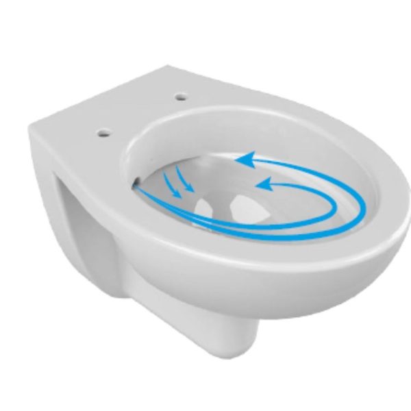 CeraStyle LILA fali WC - VORTEX örvény öblítéses - mély öblítés - Image 2