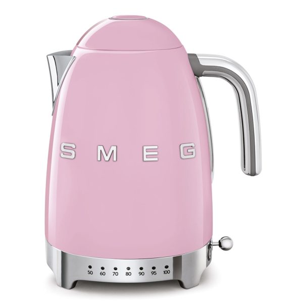 SMEG VÍZFORRALÓ, retro, állítható hőmérséklet, rózsaszín - KLF04PKEU - Image 4