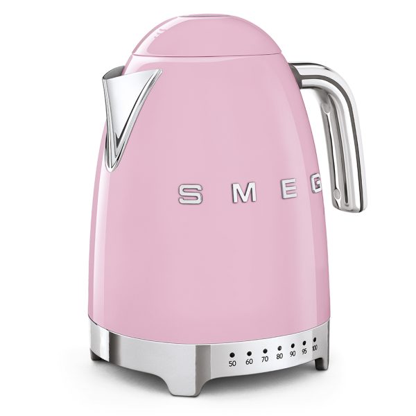 SMEG VÍZFORRALÓ, retro, állítható hőmérséklet, rózsaszín - KLF04PKEU - Image 3