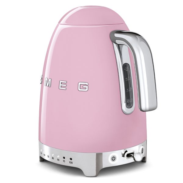 SMEG VÍZFORRALÓ, retro, állítható hőmérséklet, rózsaszín - KLF04PKEU - Image 2