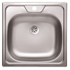 Livinox CLASSIC N-144K egymedencés rozsdamentes mosogató 480 x 480 x 150 mm
