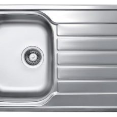 Livinox EC-338K egymedencés csepptálcás rozsdamentes mosogatótálca 80 x 50 cm