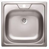 Livinox Panel N-144KD egymedencés rozsdamentes mosogató 480 x 480 x 150 mm DOBOZOS