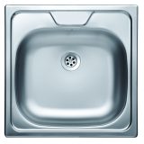 Livinox Panel N-144KD egymedencés rozsdamentes mosogató 480 x 480 x 150 mm DOBOZOS - Image 2