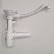 Livinox S-701-D2 1 medencés mosogató szifon túlfolyó a csepptálcán!