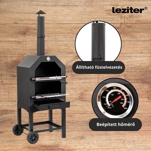 Fornello mobil kemence pizzasütő - Image 6
