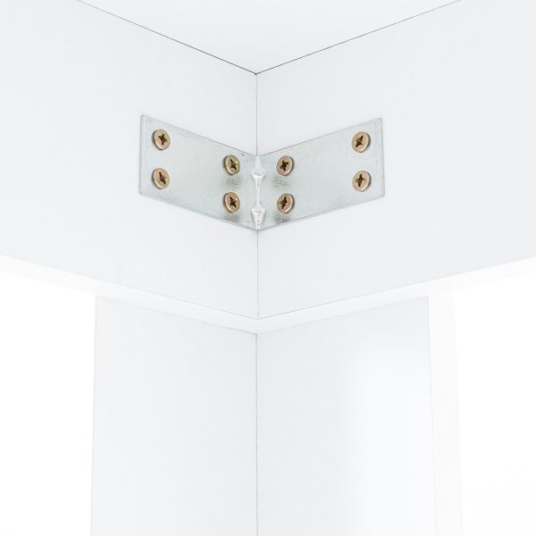 Yorki Standard étkezőasztal 140x80 cm fehér - Image 7