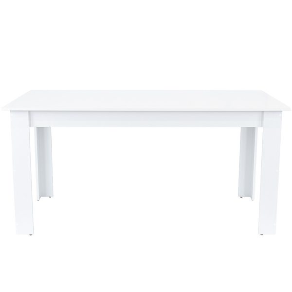 Yorki Standard étkezőasztal 160x90 cm fehér - Image 5
