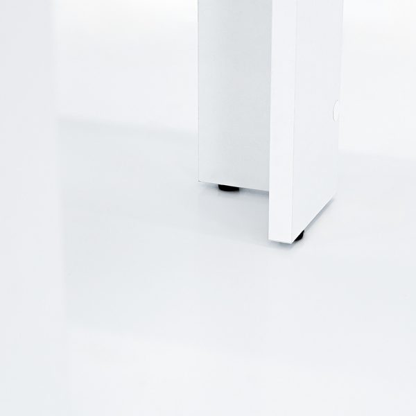 Yorki Standard étkezőasztal 160x90 cm fehér - Image 7