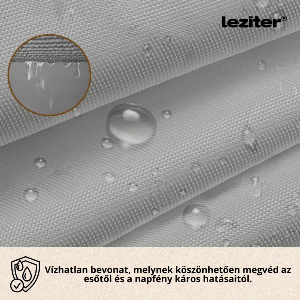 Rana napvitorla négyszög alakú 4x5 m szürke - Image 4