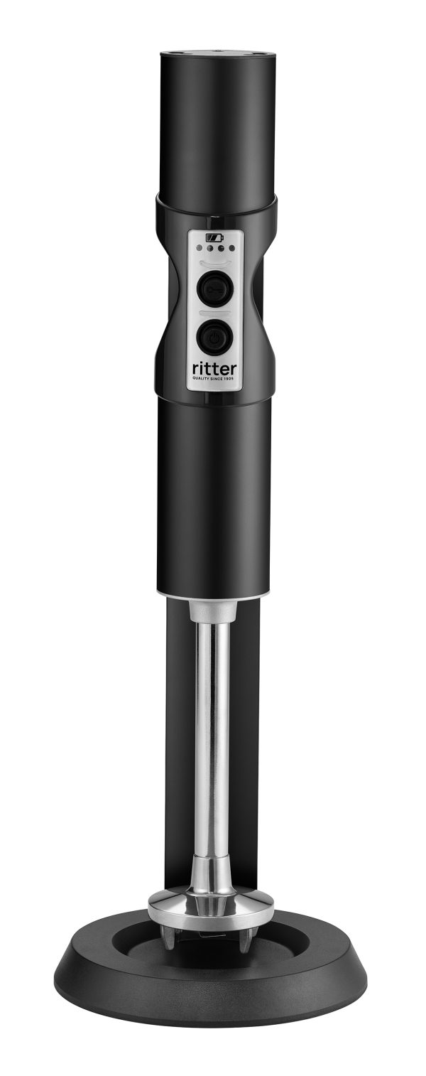 Ritter Vertico 7 szabadonálló vezeték nélküli, akkumulátoros botmixer, fekete - 628-062