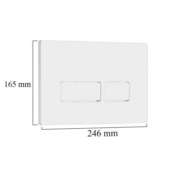 Roya Sydney 21W falba építhető WC tartály szett - Image 3
