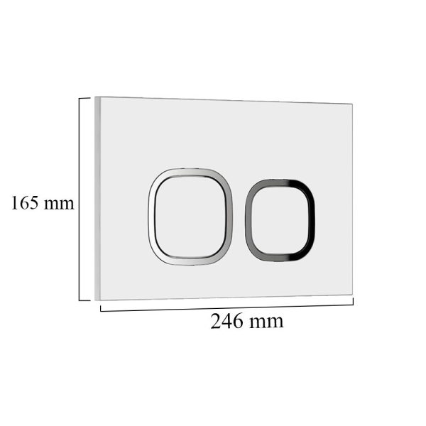 Roya Ride 83W falba építhető WC tartály szett - Image 6