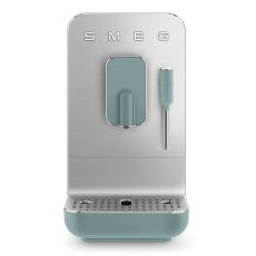 SMEG AUTOMATA KÁVÉFŐZŐ, retro, tejhabosító funkció, matt smaragdzöld