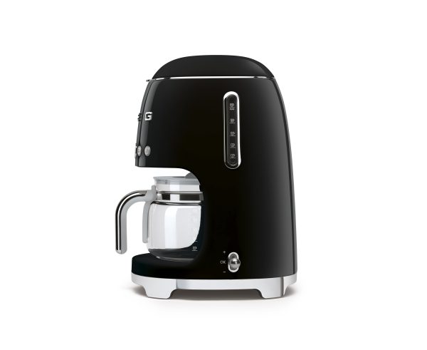 SMEG FILTERES KÁVÉFŐZŐ, retro, fekete - Image 3