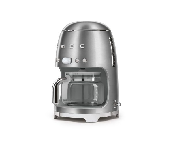 SMEG FILTERES KÁVÉFŐZŐ, retro, ezüst/króm - Image 3