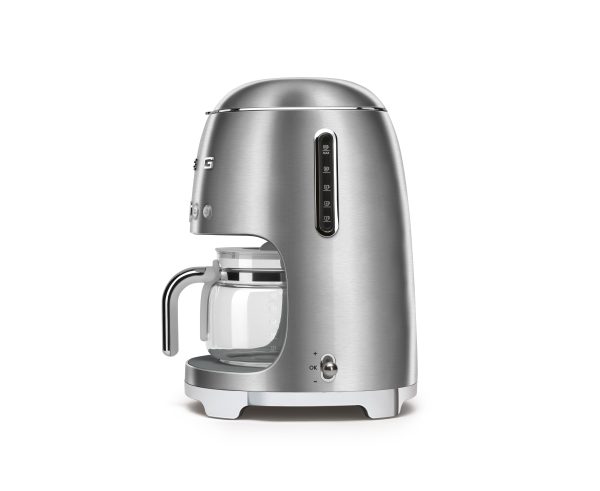 SMEG FILTERES KÁVÉFŐZŐ, retro, ezüst/króm - Image 4