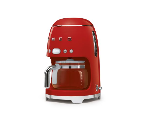 SMEG FILTERES KÁVÉFŐZŐ, retro, piros - Image 2