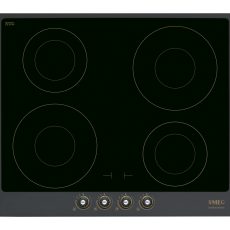 SMEG INDUKCIÓS FŐZŐLAP, Cortina design, 60 cm, 4 főzőzóna, antracit
