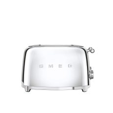 SMEG KENYÉRPIRÍTÓ, retro, 2x2 szeletes, króm