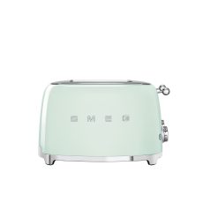 SMEG KENYÉRPIRÍTÓ, retro, 2x2 szeletes, világoszöld
