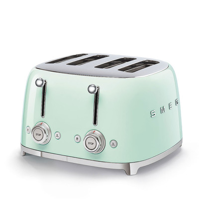 SMEG KENYÉRPIRÍTÓ, retro, 2x2 szeletes, világoszöld - Image 2
