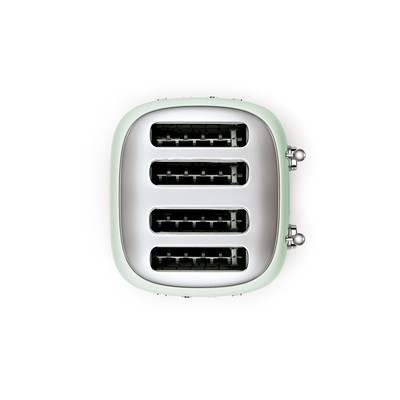 SMEG KENYÉRPIRÍTÓ, retro, 2x2 szeletes, világoszöld - Image 4