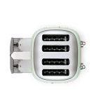 SMEG KENYÉRPIRÍTÓ, retro, 2x2 szeletes, világoszöld - Image 7