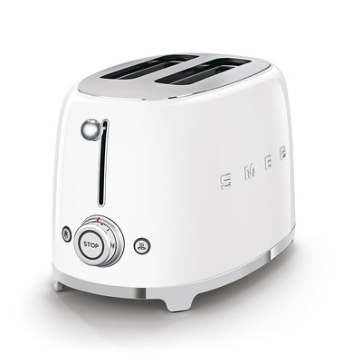 SMEG KENYÉRPIRÍTÓ, retro, 2 szeletes, fehér - Image 2