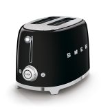 SMEG KENYÉRPIRÍTÓ, retro, 2 szeletes, fekete - Image 2