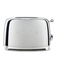SMEG KENYÉRPIRÍTÓ, retro, 2 szeletes, fényes króm