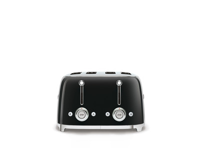 SMEG KENYÉRPIRÍTÓ, retro, 2x2 szeletes, fekete - Image 3