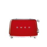 SMEG KENYÉRPIRÍTÓ, retro, 2x2 szeletes, piros