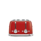 SMEG KENYÉRPIRÍTÓ, retro, 2x2 szeletes, piros - Image 3