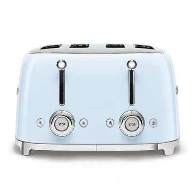 SMEG KENYÉRPIRÍTÓ, retro, 2x2 szeletes, világoskék - Image 3