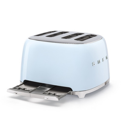 SMEG KENYÉRPIRÍTÓ, retro, 2x2 szeletes, világoskék - Image 5