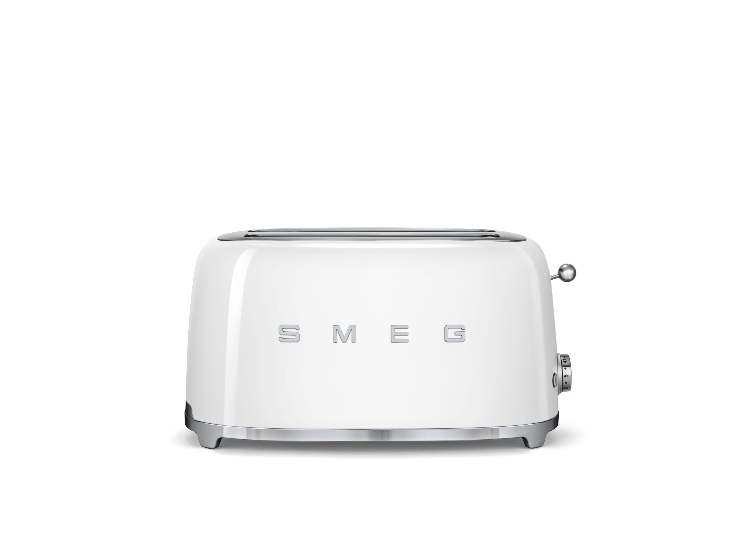 SMEG KENYÉRPIRÍTÓ, retro, 4 szeletes, fehér - TSF02WHEU