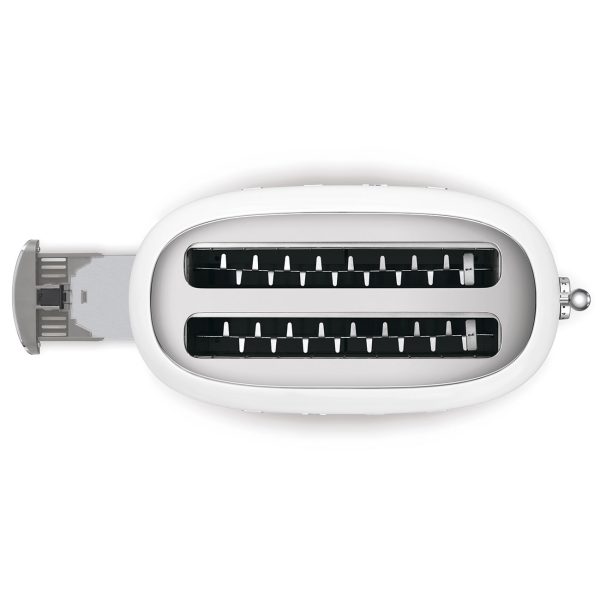 SMEG KENYÉRPIRÍTÓ, retro, 4 szeletes, fehér - Image 4